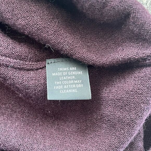 Bloomingdale’s Men’s Store Merino Wool 1/4 Zip Sweater Large - Picture 10 of 14